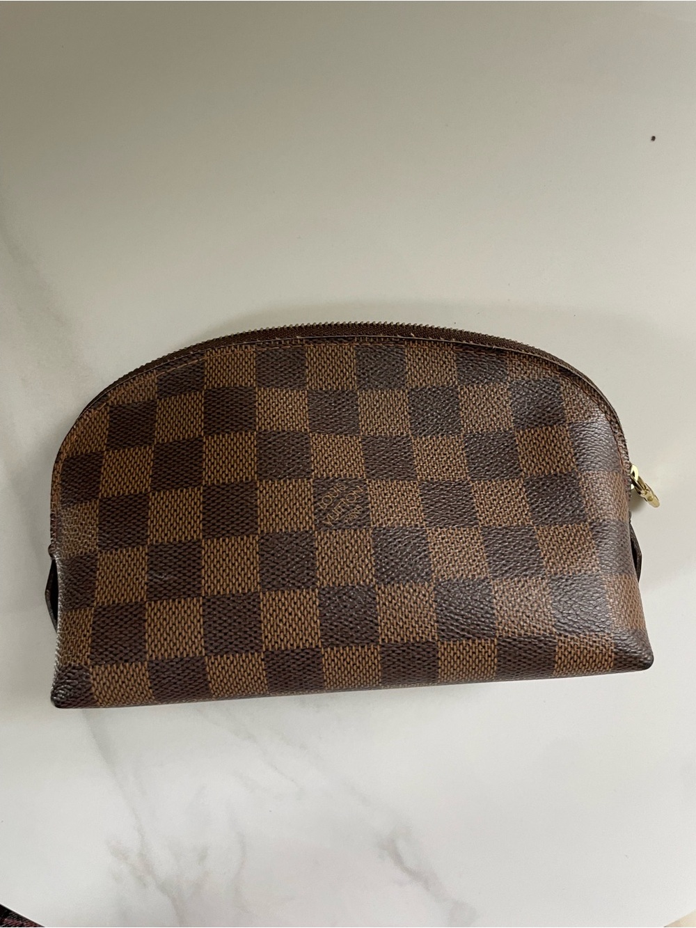 SOLD - Louis Vuitton Damier Ebène Cosmetic Pouch